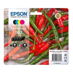 Sale MultiPack 503 Piment 4 couleurs Cartouche Imprimante Pour Epson