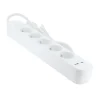 Sale Multriprise 5 prises + 2 USB Blanche - Cable 1.5m Prise, Multiprise, Rallonge