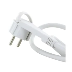 Sale Multriprise 5 prises + 2 USB Blanche - Cable 1.5m Prise, Multiprise, Rallonge