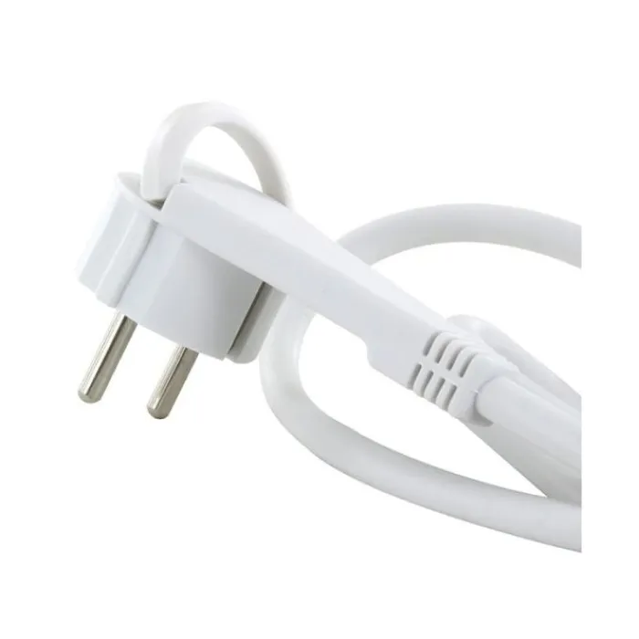 Sale Multriprise 5 prises + 2 USB Blanche - Cable 1.5m Prise, Multiprise, Rallonge