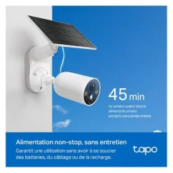 Clearance Pack caméra de surveillance TC82 KIT 3MP 2K + panneau solaire Caméra De Surveillance