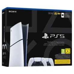 Pack Console PS5 Digitale chassis E + 2 manettes Console De Jeux