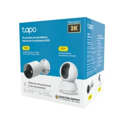 Sale Pack de caméras de surveillance intérieur et extérieur TC82 + TC71 Caméra De Surveillance