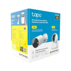 Sale Pack de caméras de surveillance intérieur et extérieur TC82 + TC71 Caméra De Surveillance