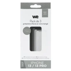 Clearance Pack de 3 Films de protection APPLE iPhone 13/13 Pro Coque, Verre Trempé, Étui