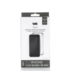Online Pack Film de protection + Coque APPLE iPhone 7/8/SE Coque, Verre Trempé, Étui
