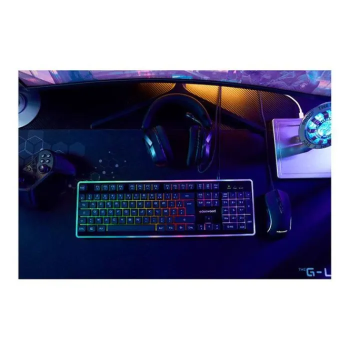 Hot Pack Gaming 2en1 : Clavier Rétroéclairé + Souris Haute Précision Clavier Gaming