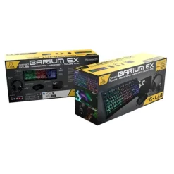Online Pack gaming 4 en 1 Barium Clavier Gaming