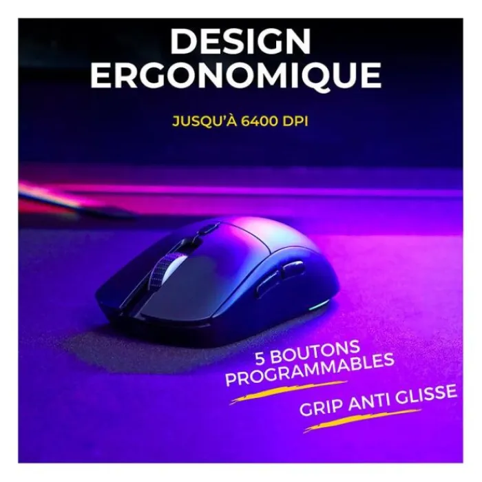 Outlet Pack gaming COMBO ELECTRON 4en1 clavier et souris sans fil Clavier Gaming