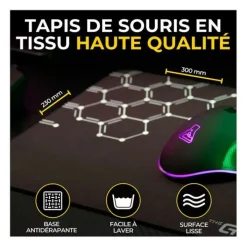 Outlet Pack gaming COMBO ELECTRON 4en1 clavier et souris sans fil Clavier Gaming