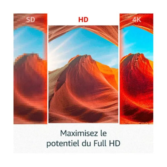 New Passerelle Multimédia FIRE STICK TV HD 2024 avec télécommande Passerelle Multimédia