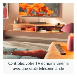 New Passerelle Multimédia FIRE STICK TV HD 2024 avec télécommande Passerelle Multimédia