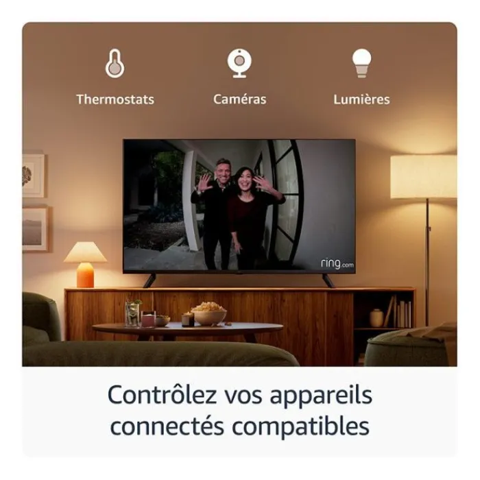 Hot Passerelle Multimédia FIRE STICK TV 4K SELECT 2025 avec télécommande Passerelle Multimédia