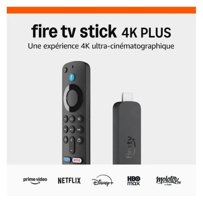 Online Passerelle Multimédia FIRE STICK TV 4K PLUS 2ème génération avec télécommande Passerelle Multimédia