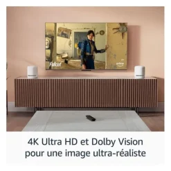 Online Passerelle Multimédia FIRE STICK TV 4K PLUS 2ème génération avec télécommande Passerelle Multimédia