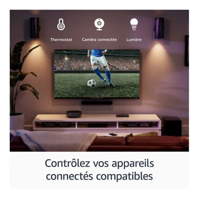 Online Passerelle Multimédia FIRE STICK TV 4K PLUS 2ème génération avec télécommande Passerelle Multimédia
