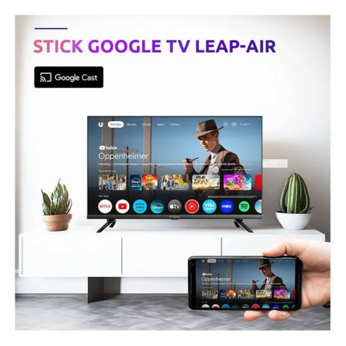 Best Passerelle Multimédia LEAP AIR Google TV stick 4K Passerelle Multimédia