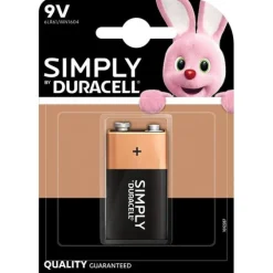 Outlet Pile Simply 9V X1 - 6LR61 Pile - Chargeur