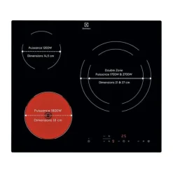 Hot Plaque de cuisson LR633CK Plaque Vitrocéramique
