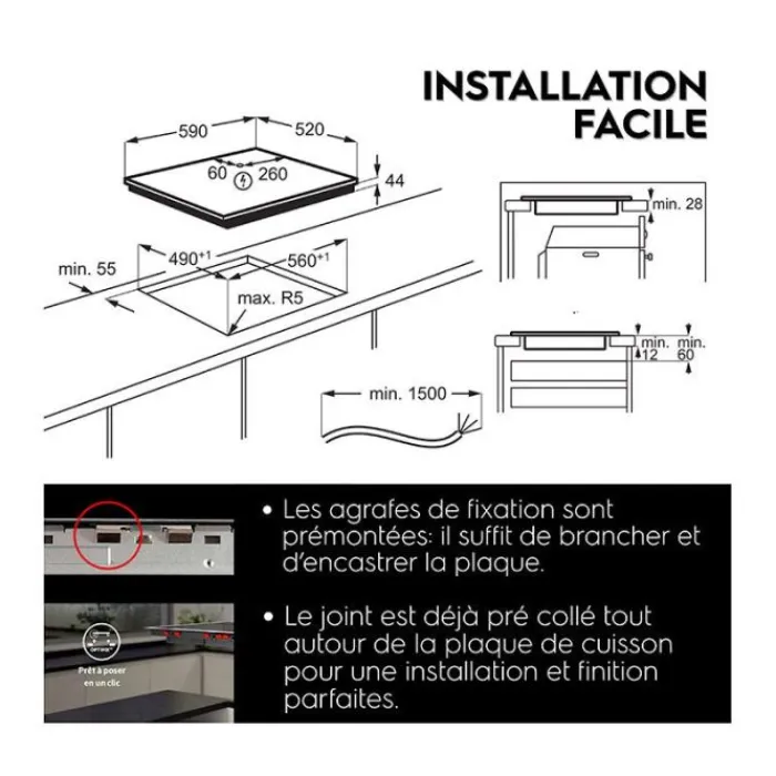 New Plaque de cuisson induction CIV644 Plaque Induction