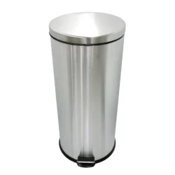 New Poubelle ELECTRO DÉPÔT en inox avec fermeture douce 30 L Poubelle