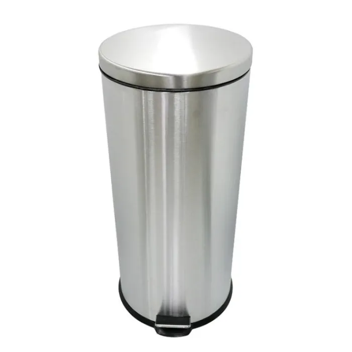 New Poubelle ELECTRO DÉPÔT en inox avec fermeture douce 30 L Poubelle