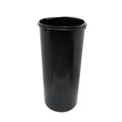 New Poubelle ELECTRO DÉPÔT en inox avec fermeture douce 30 L Poubelle