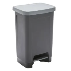 New Poubelle plastique à pédale 50L Poubelle