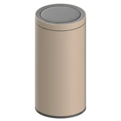 Online Poubelle sensor 40L métal argenté Poubelle