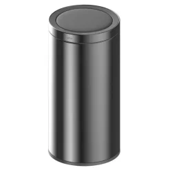 Outlet Poubelle Sensor métal 40L carbone Poubelle