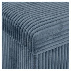 Online Pouf double pliable 76x38x38cm velours Mobilier, Décoration
