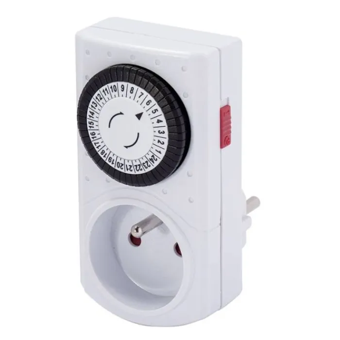 Online Programmateur journalier Blanc Prise, Multiprise, Rallonge
