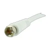 Prolongateur F MALE / MALE 2 mètres Câble Tv Et Fiches Coaxiales