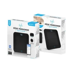 Best Pèse-Personne connecté I FIT 2 BLACK Pèse-Personne