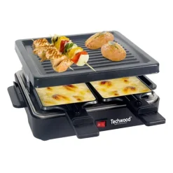 Hot Raclette 4 personnes + grill TRA-46 Appareil À Raclette