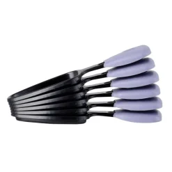 Sale Raclette 6 personnes - poelons avec manche violet Appareil À Raclette
