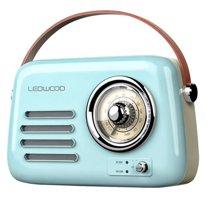 Clearance Radio ALMA Vintage Bleue Radio, Dab