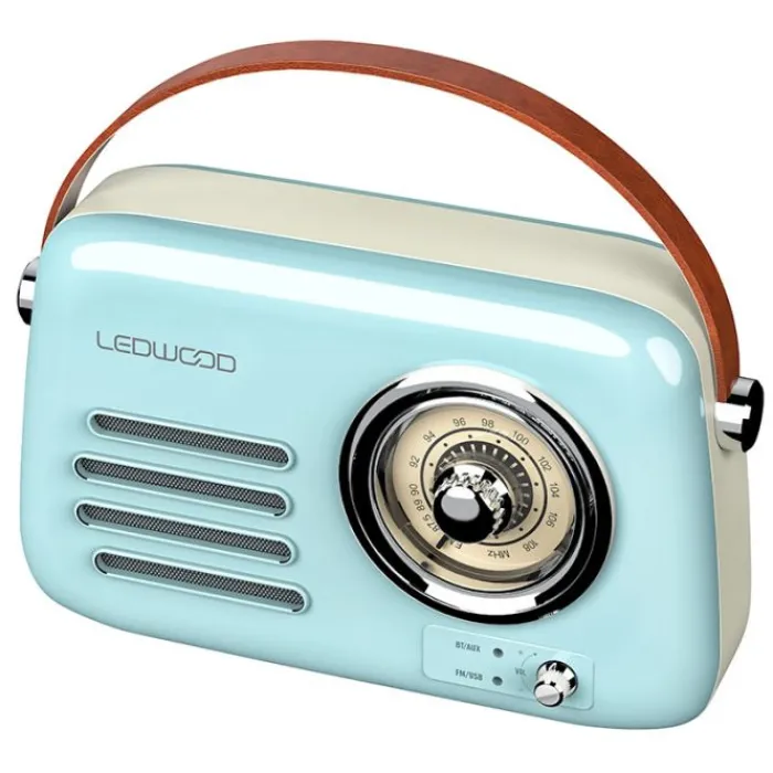 Clearance Radio ALMA Vintage Bleue Radio, Dab