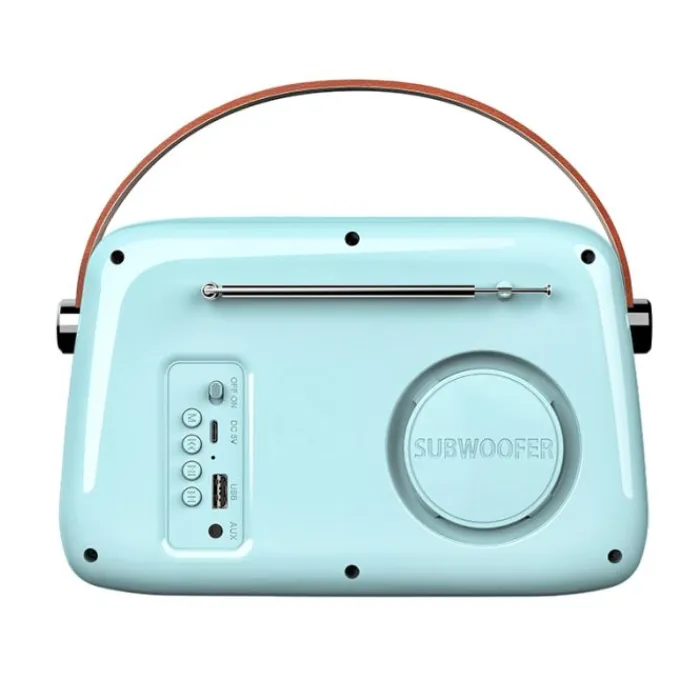 Clearance Radio ALMA Vintage Bleue Radio, Dab