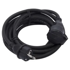Clearance Rallonge 16A 5m Noire Prise, Multiprise, Rallonge
