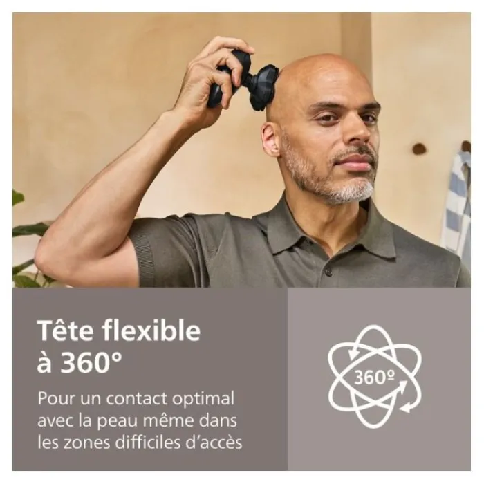 Outlet Rasoir crâne HS5980/15 PRO 5000 SERIES Homme Rasoir Homme