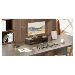 Clearance Réhausseur écran ordinateur avec 2 tiroirs Support Pc
