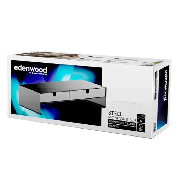 Clearance Réhausseur écran ordinateur avec 2 tiroirs Support Pc