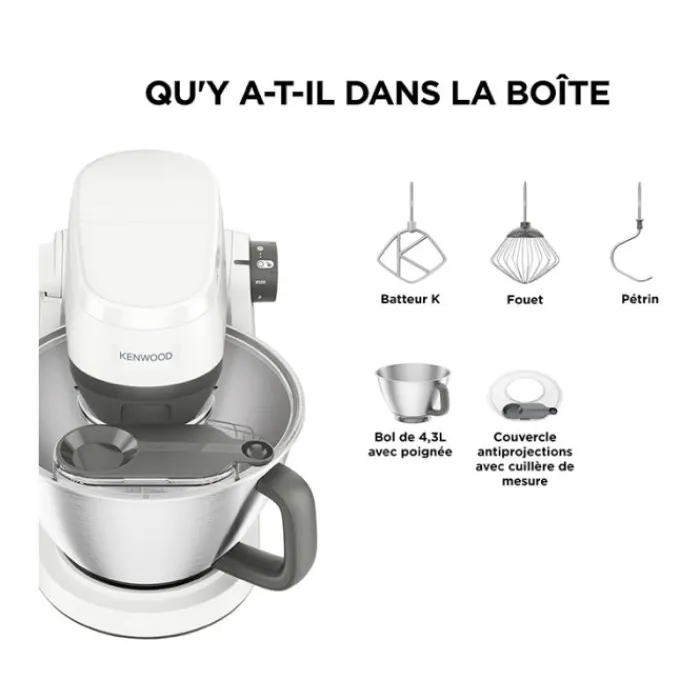 Sale Robot pâtissier KHC30.000WH Robot Pâtissier