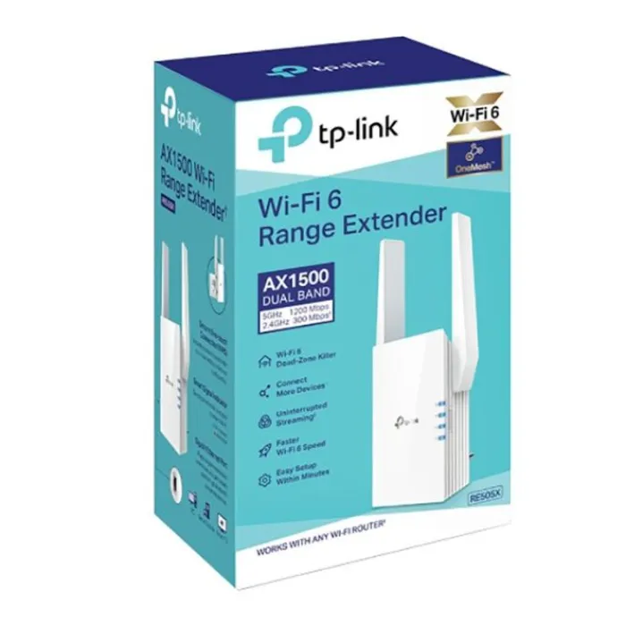 Outlet Répéteur AX1500 - Wifi6 Répéteur Wifi