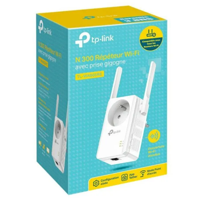 Best Répéteur N300 Prise gigogne + antenne Répéteur Wifi