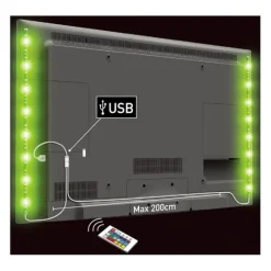 New Ruban LED ELECTRO DEPOT 2x50CM-32LED-USB Eclairage