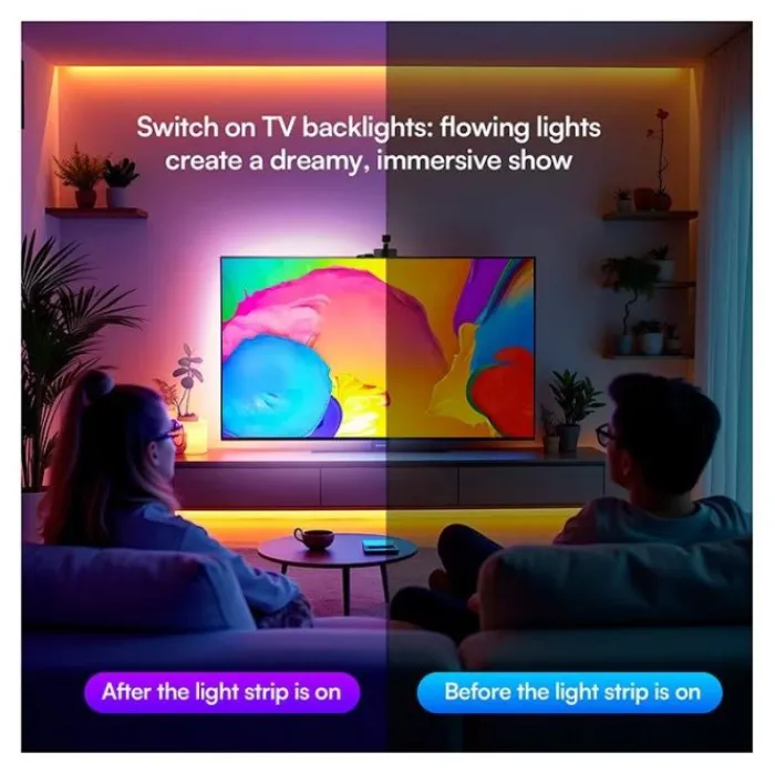 Best Ruban LED TV de 55" à 65" Eclairage