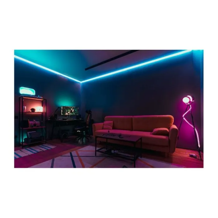 Ruban LED Neon RGB 3m connecté Eclairage