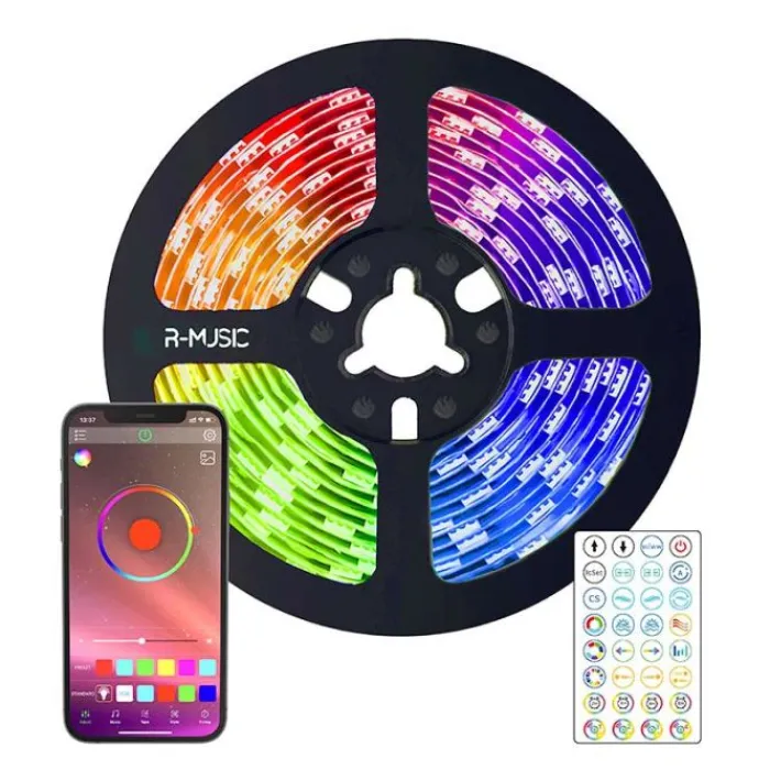 Hot Ruban LED RGB 3m Connecté Eclairage